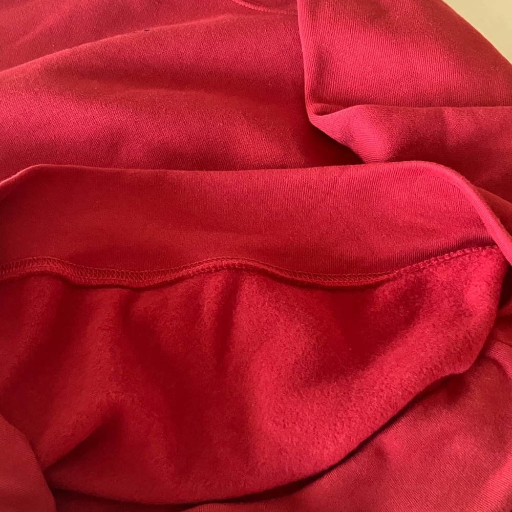 Bella Canvas Red Crewneck Pilates Sweat Shirt - Picture 7 of 7